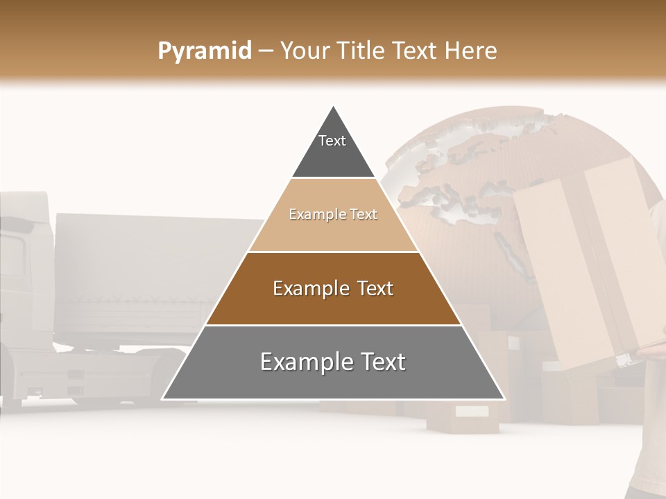 Conveyance Package Heap PowerPoint Template