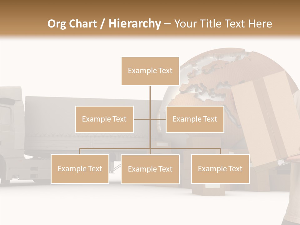 Conveyance Package Heap PowerPoint Template
