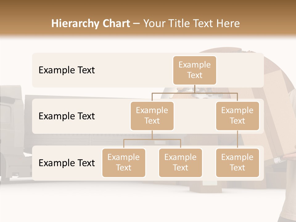 Conveyance Package Heap PowerPoint Template