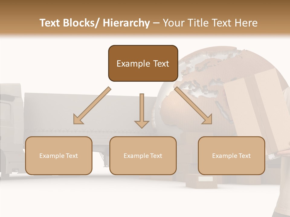 Conveyance Package Heap PowerPoint Template