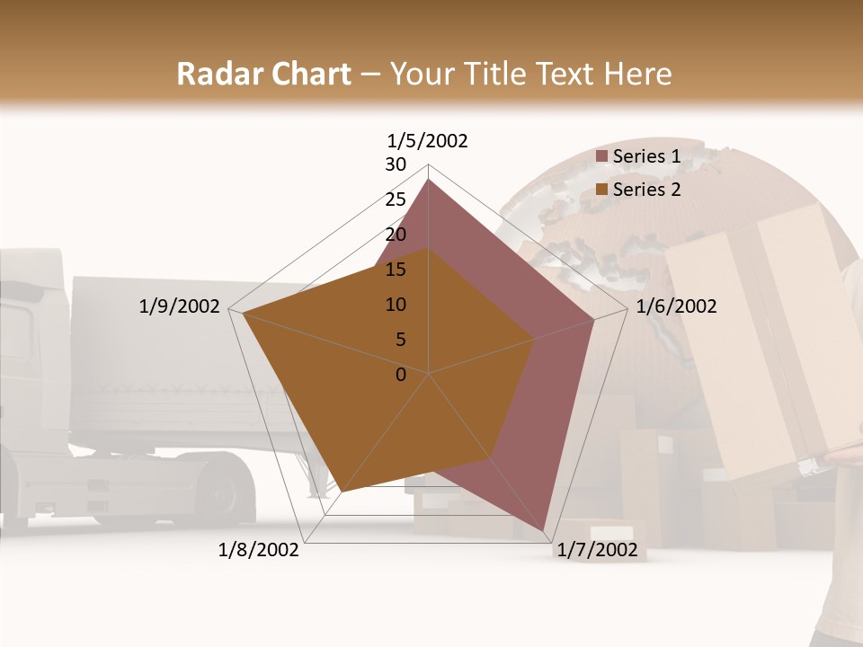 Conveyance Package Heap PowerPoint Template