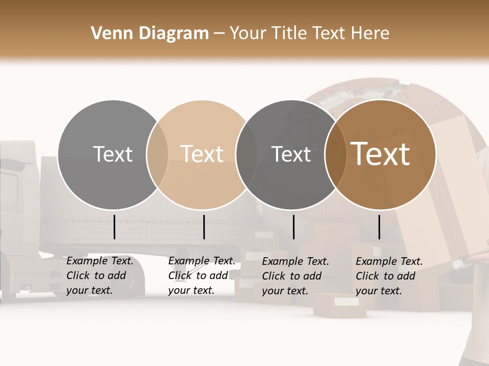 Conveyance Package Heap PowerPoint Template