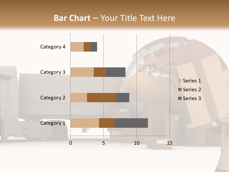 Conveyance Package Heap PowerPoint Template