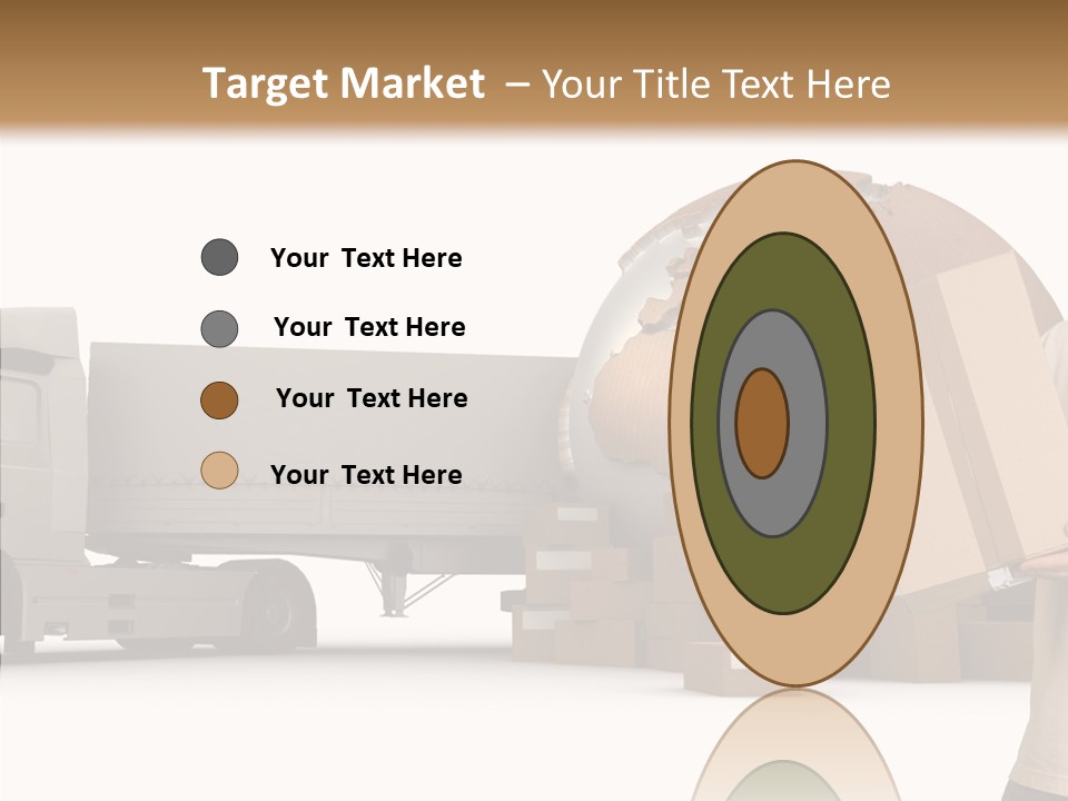 Conveyance Package Heap PowerPoint Template