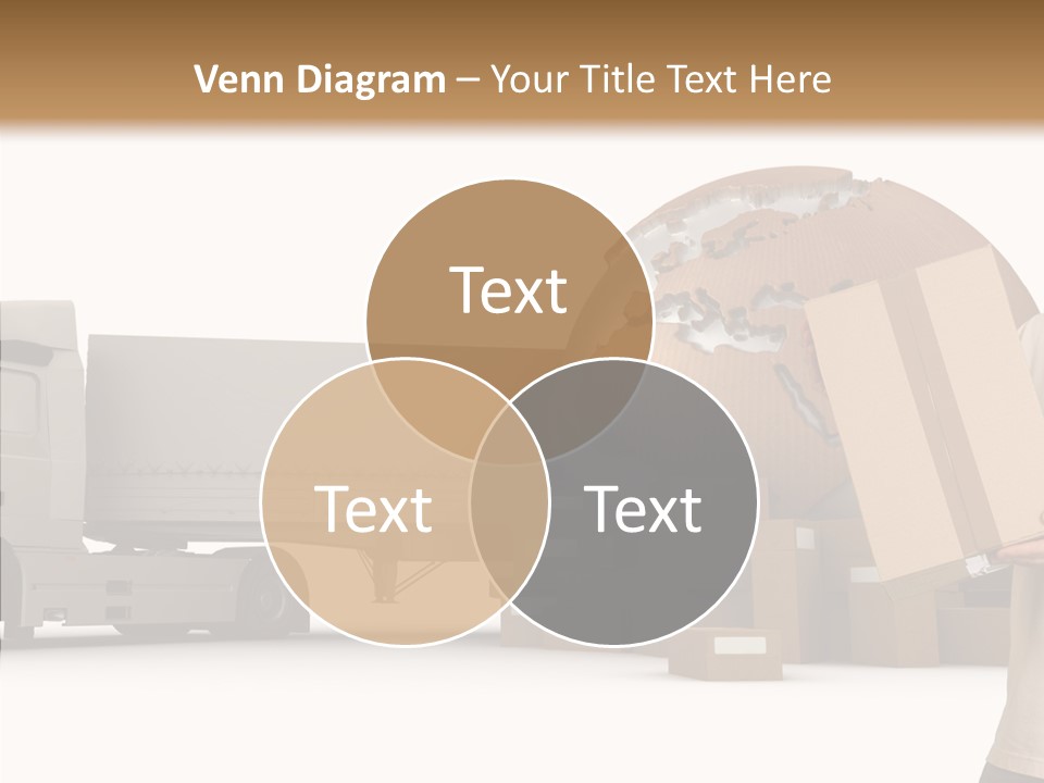 Conveyance Package Heap PowerPoint Template