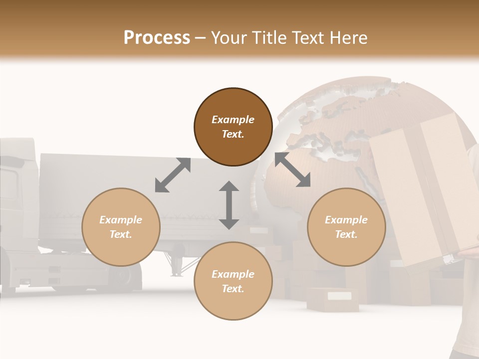 Conveyance Package Heap PowerPoint Template