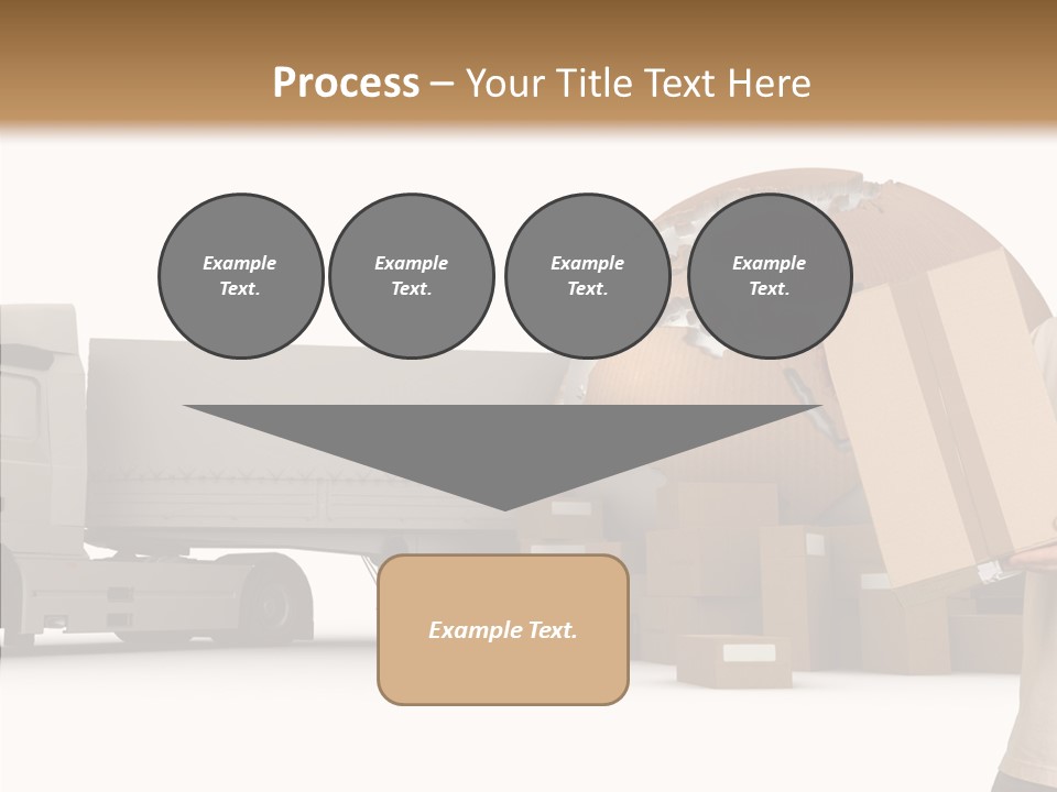 Conveyance Package Heap PowerPoint Template