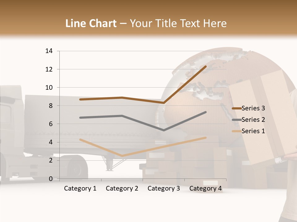 Conveyance Package Heap PowerPoint Template
