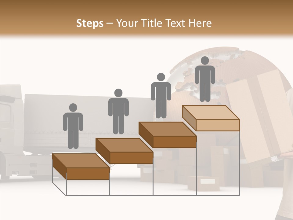 Conveyance Package Heap PowerPoint Template