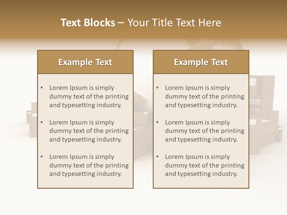 Label Environment Global PowerPoint Template
