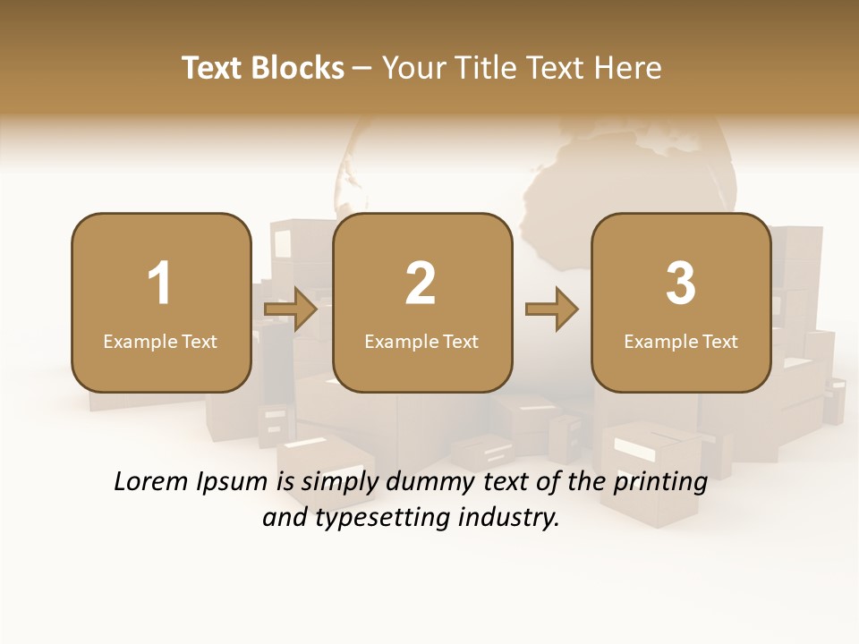 Label Environment Global PowerPoint Template