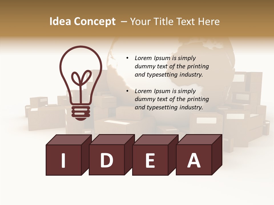 Label Environment Global PowerPoint Template