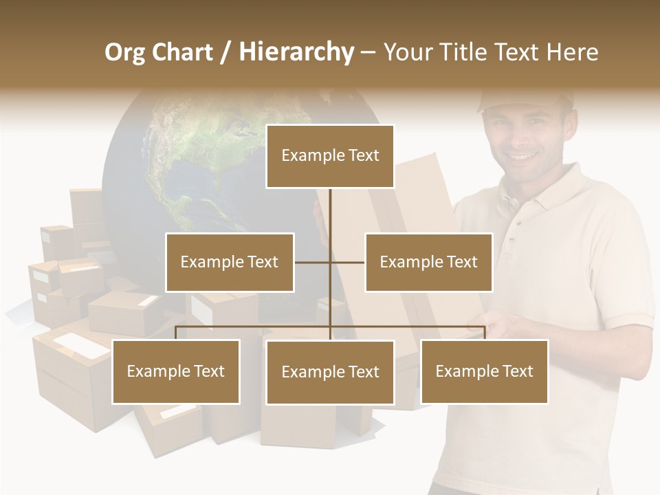 Heap Illustration Cargo PowerPoint Template
