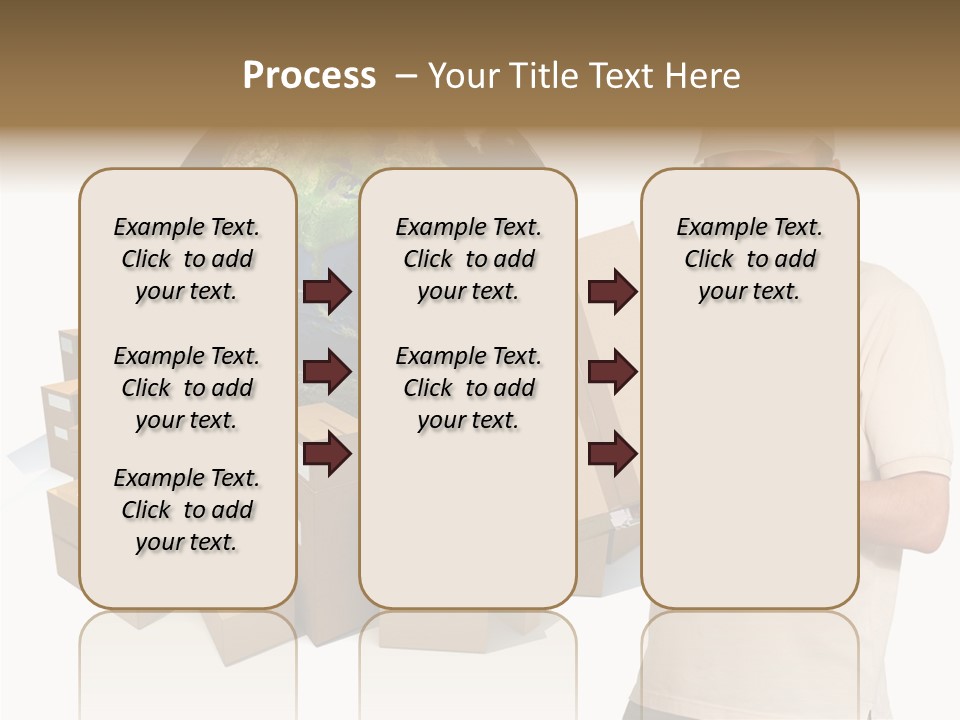 Heap Illustration Cargo PowerPoint Template