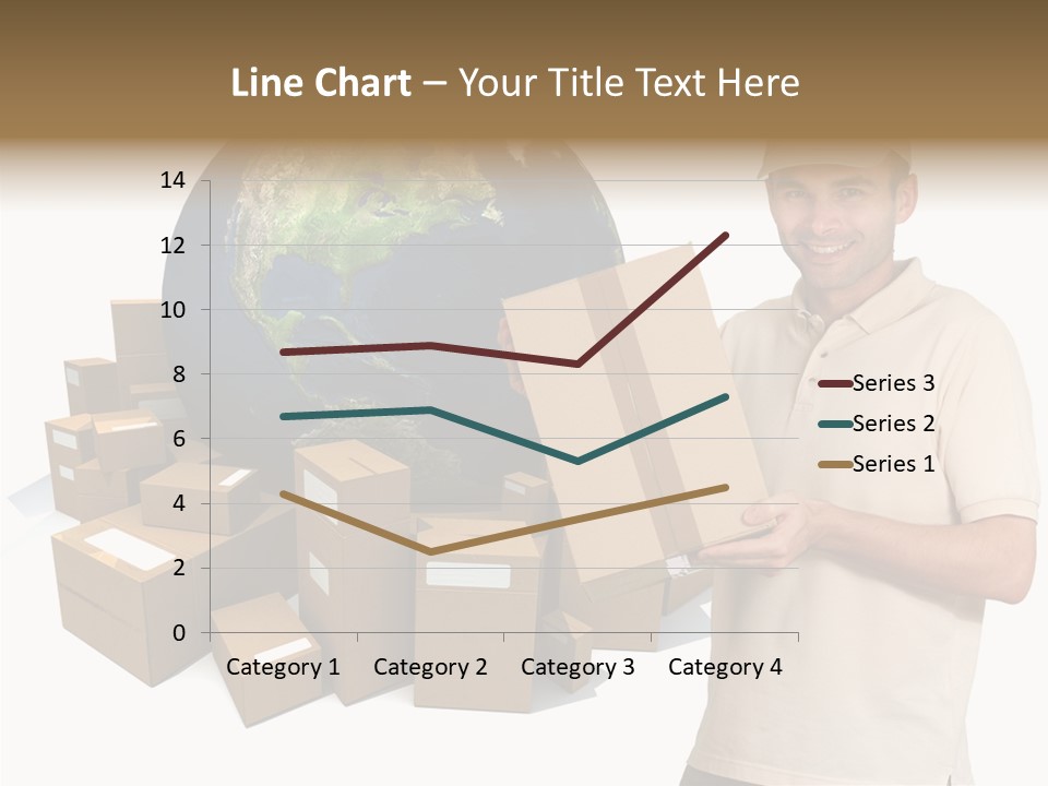 Heap Illustration Cargo PowerPoint Template