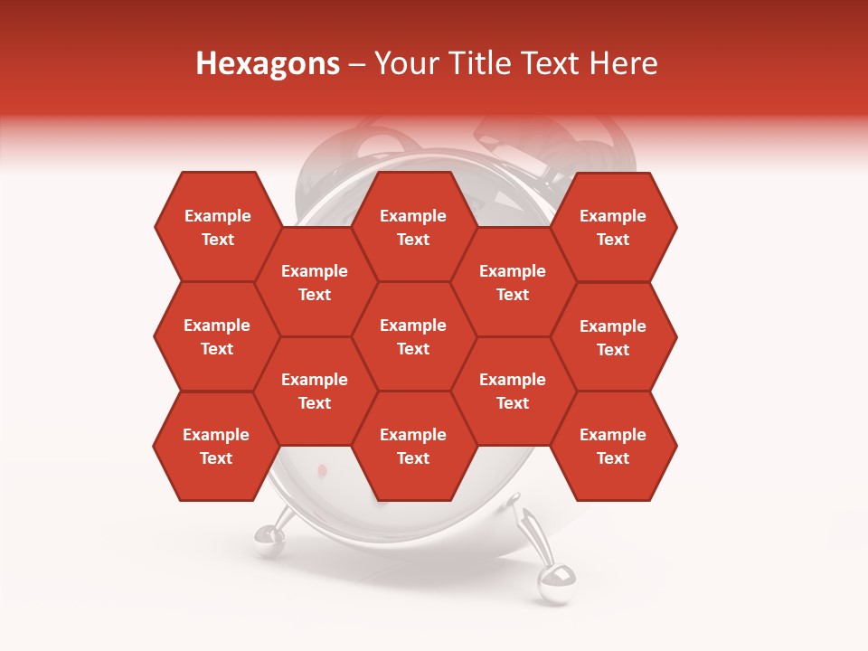 Black Second Counter PowerPoint Template