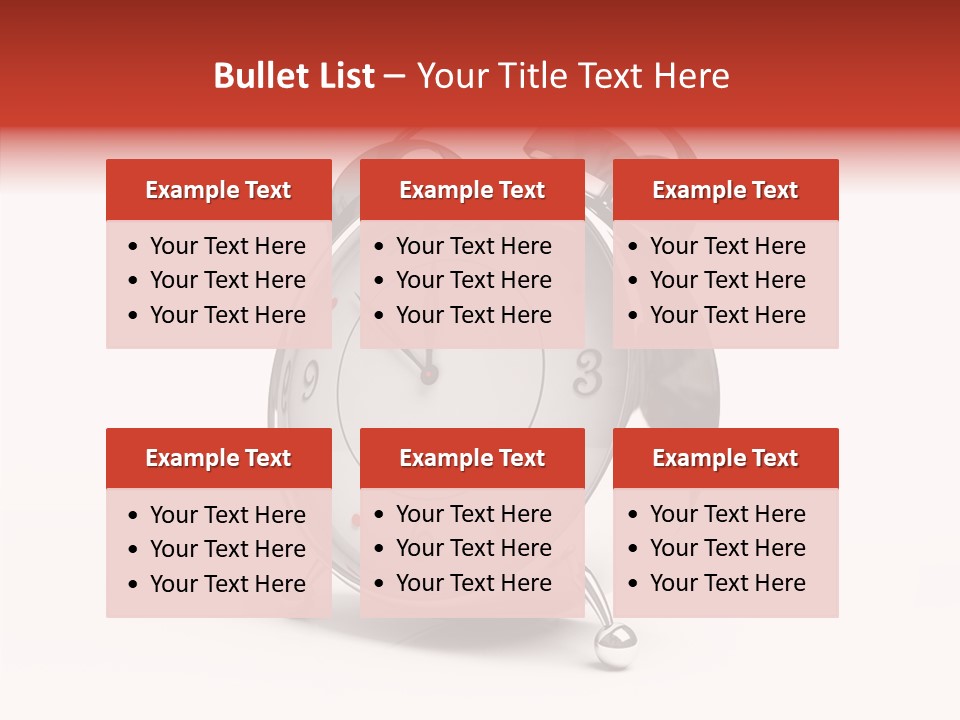 Black Second Counter PowerPoint Template