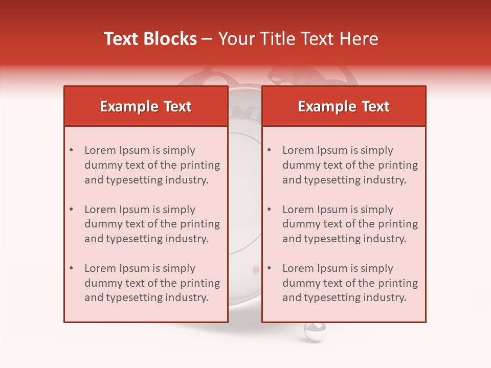 Black Second Counter PowerPoint Template