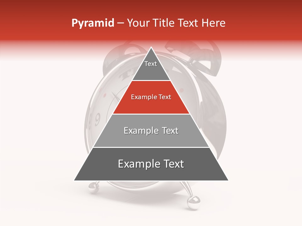 Black Second Counter PowerPoint Template