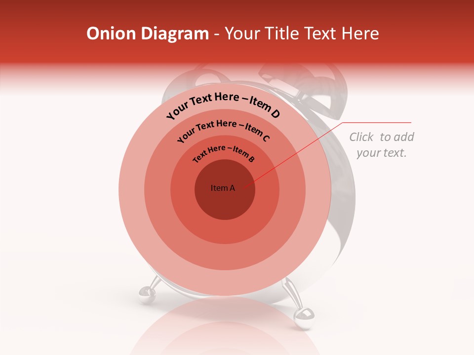 Black Second Counter PowerPoint Template