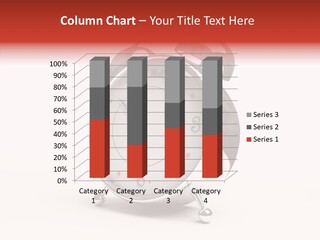 Black Second Counter PowerPoint Template