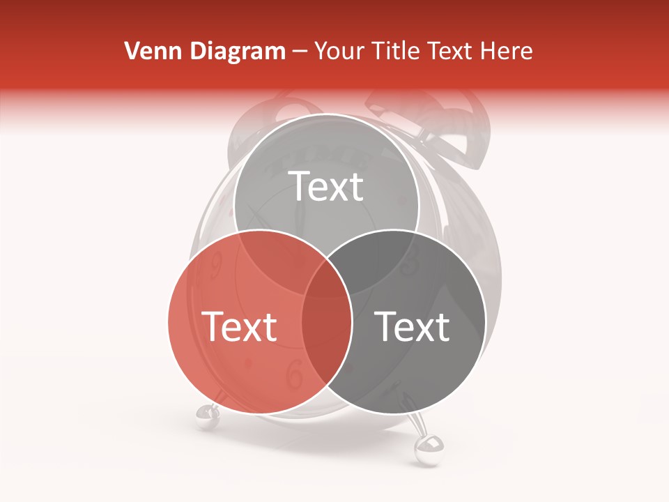 Black Second Counter PowerPoint Template