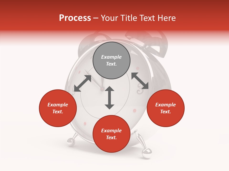 Black Second Counter PowerPoint Template