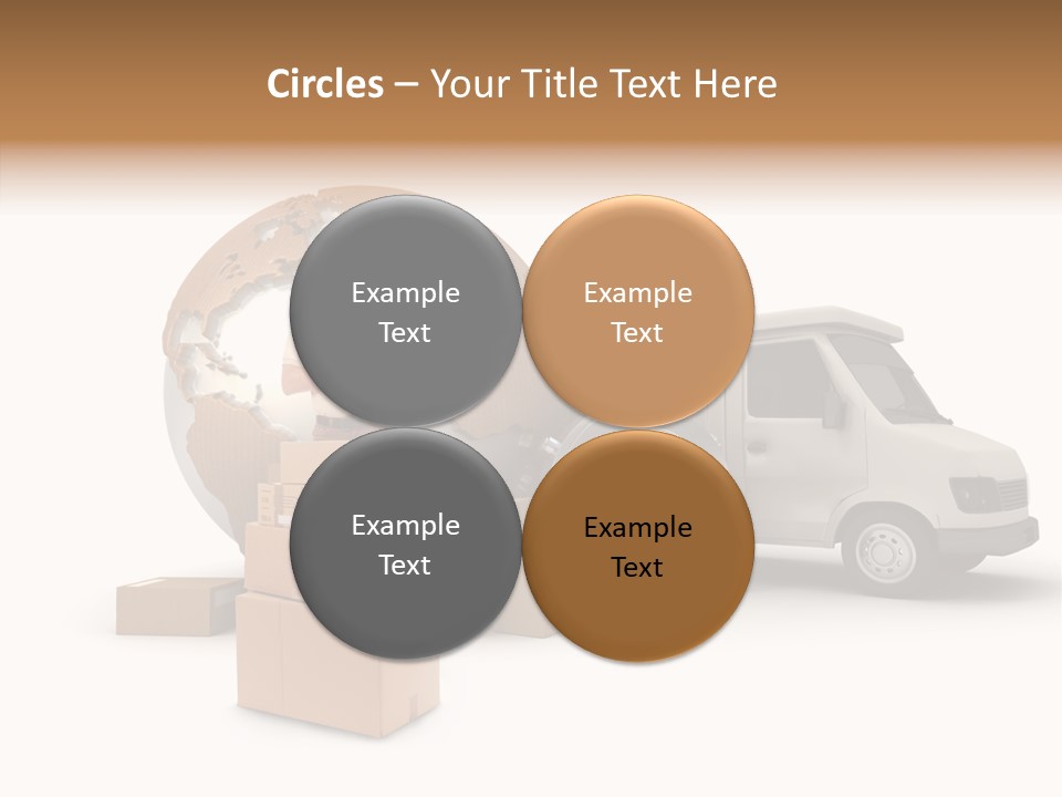 Friendly Pile Beige PowerPoint Template