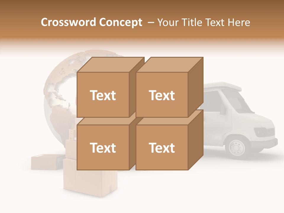 Friendly Pile Beige PowerPoint Template