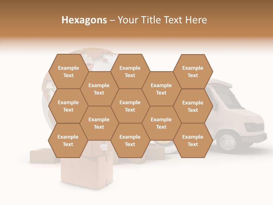 Friendly Pile Beige PowerPoint Template