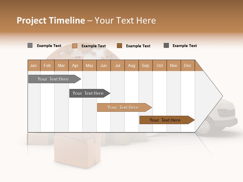 Friendly Pile Beige PowerPoint Template