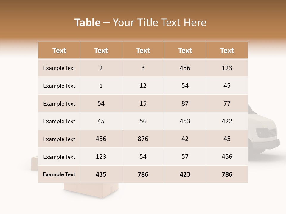 Friendly Pile Beige PowerPoint Template