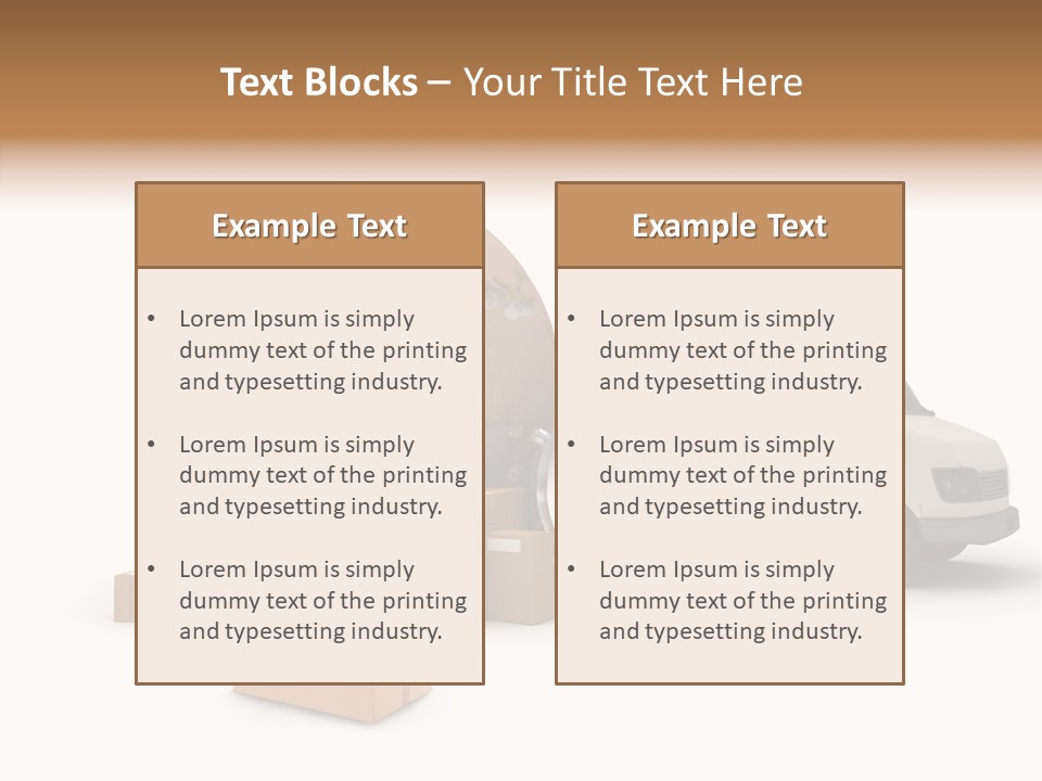 Friendly Pile Beige PowerPoint Template