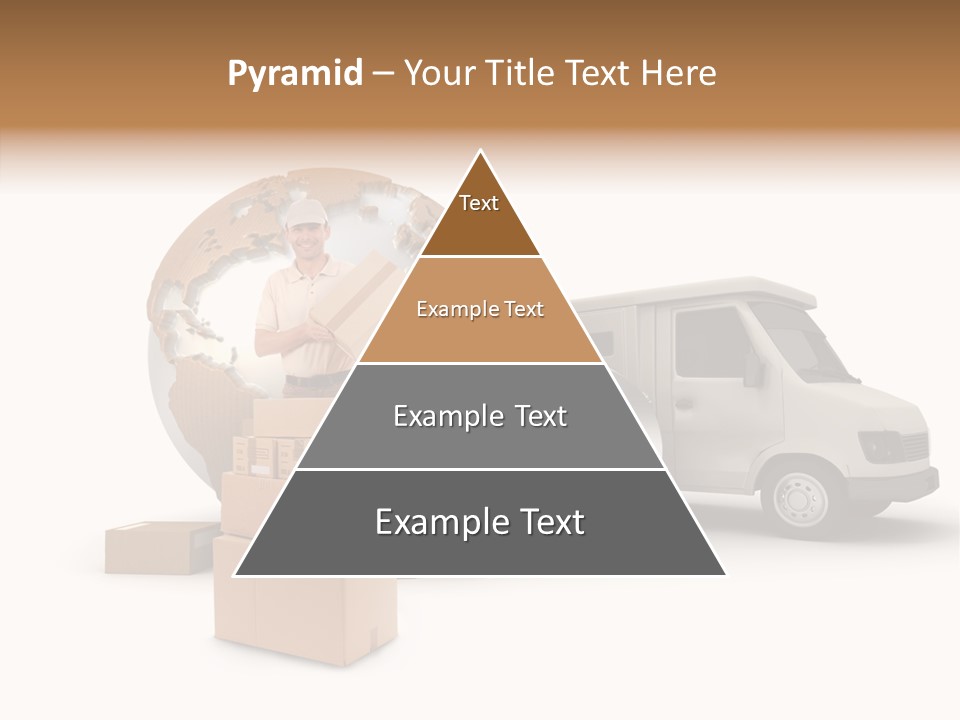 Friendly Pile Beige PowerPoint Template