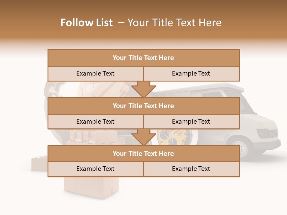 Friendly Pile Beige PowerPoint Template