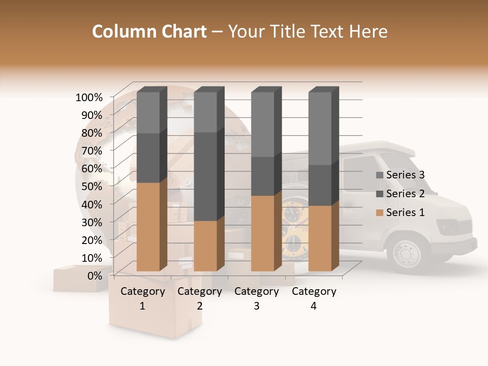 Friendly Pile Beige PowerPoint Template