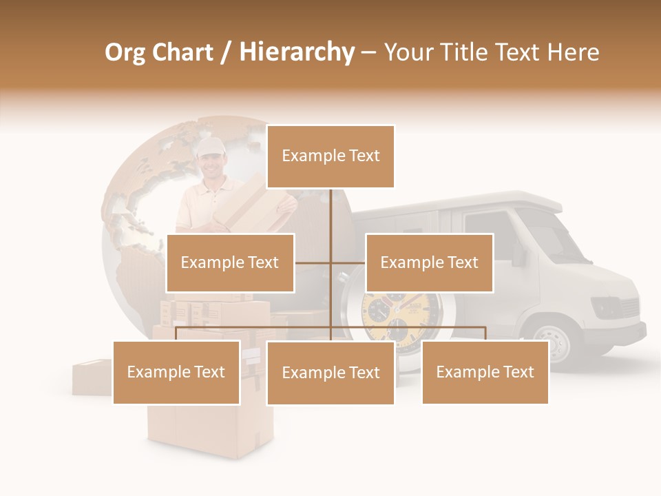 Friendly Pile Beige PowerPoint Template