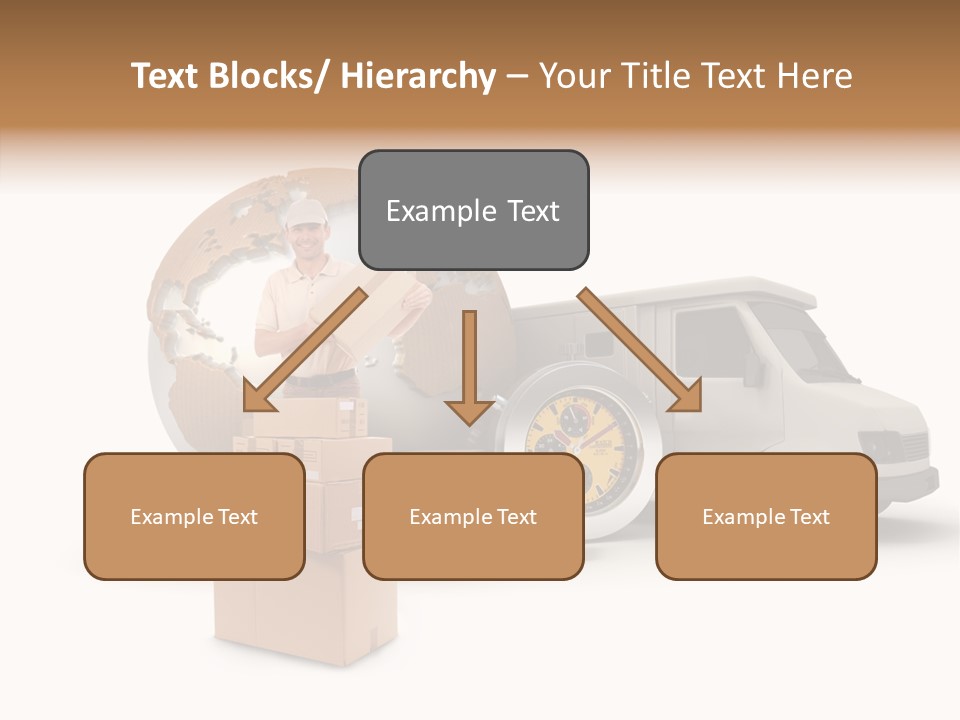 Friendly Pile Beige PowerPoint Template