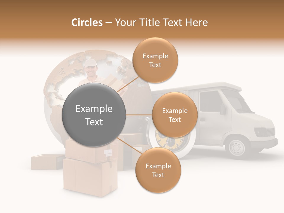 Friendly Pile Beige PowerPoint Template