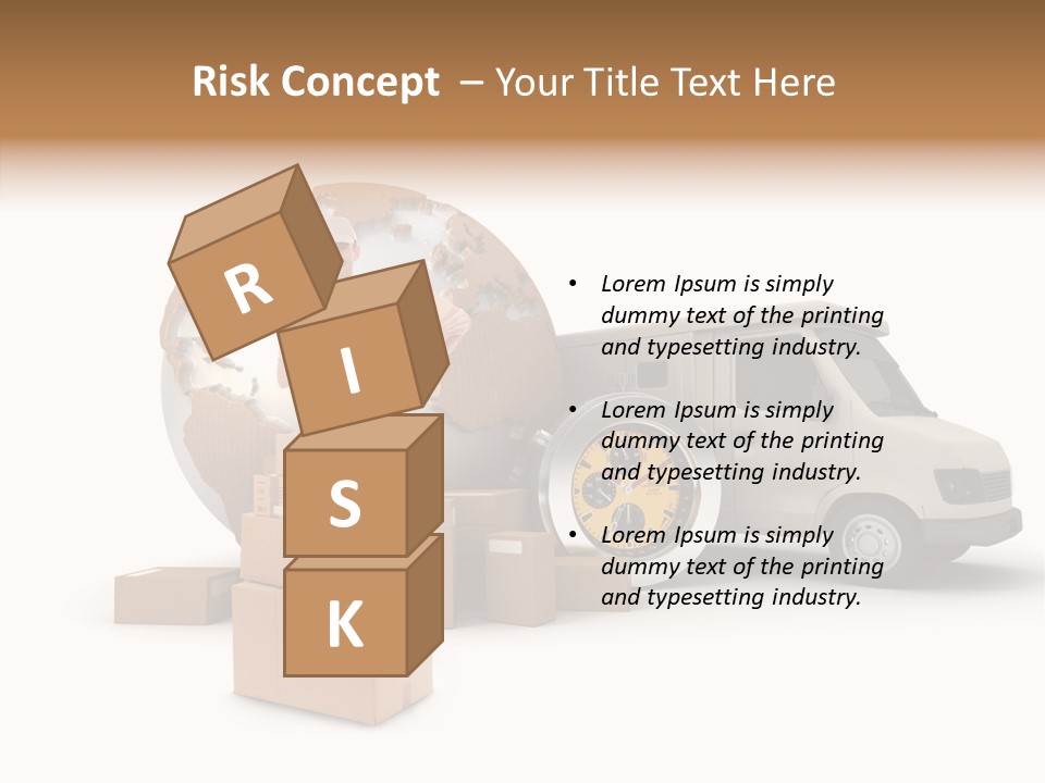 Friendly Pile Beige PowerPoint Template