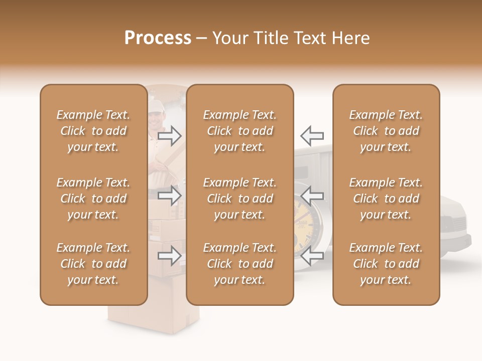 Friendly Pile Beige PowerPoint Template