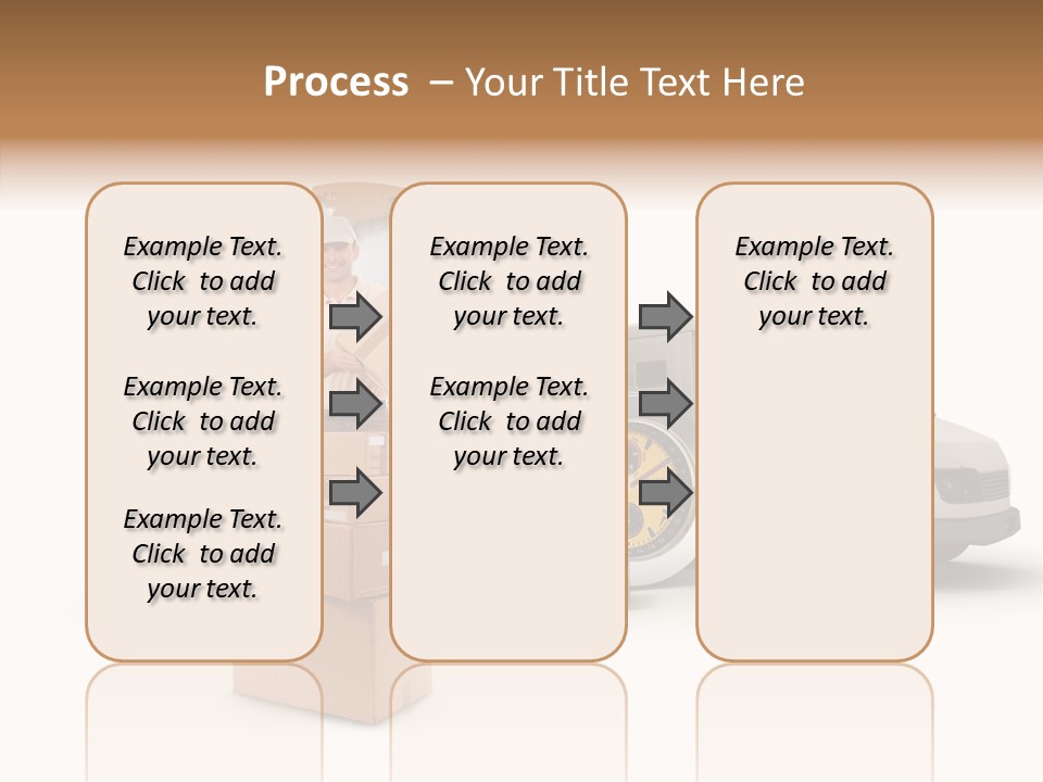 Friendly Pile Beige PowerPoint Template