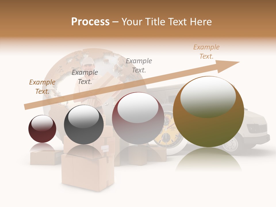 Friendly Pile Beige PowerPoint Template