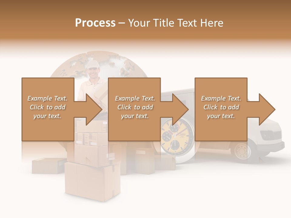 Friendly Pile Beige PowerPoint Template