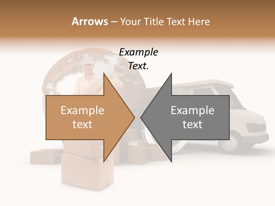 Friendly Pile Beige PowerPoint Template