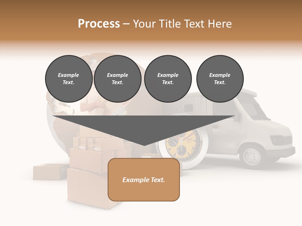 Friendly Pile Beige PowerPoint Template