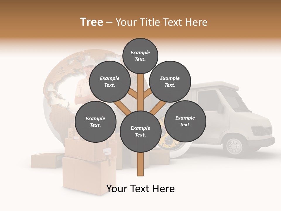 Friendly Pile Beige PowerPoint Template