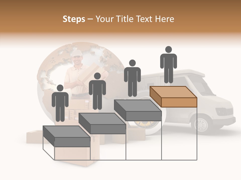 Friendly Pile Beige PowerPoint Template