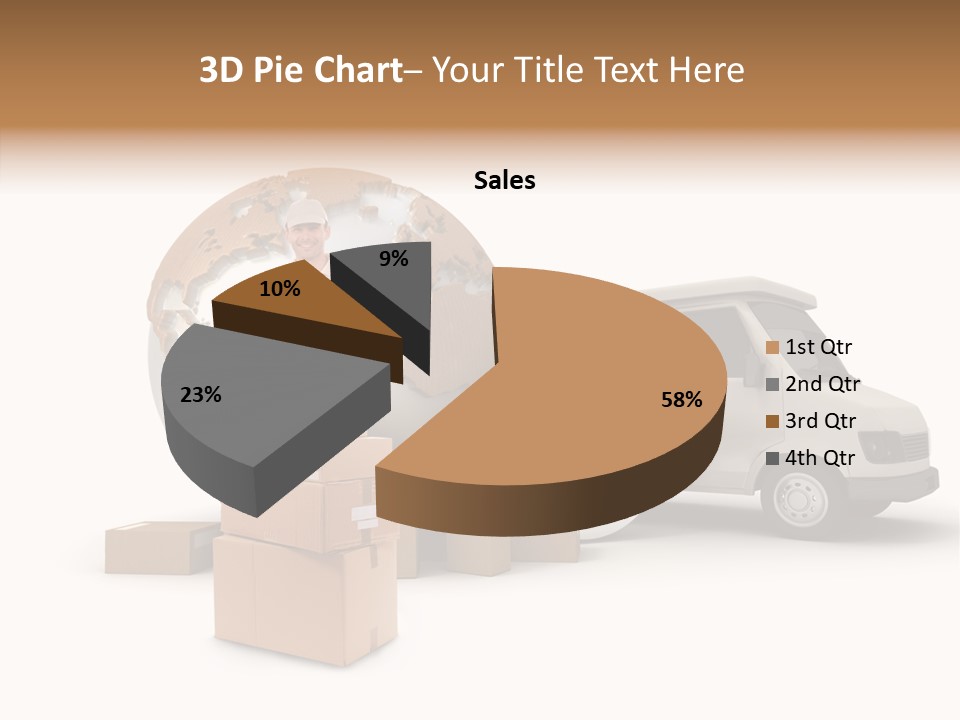 Friendly Pile Beige PowerPoint Template