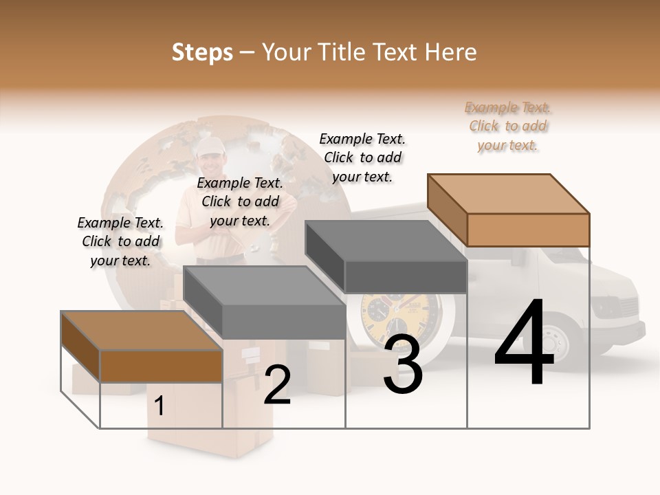 Friendly Pile Beige PowerPoint Template